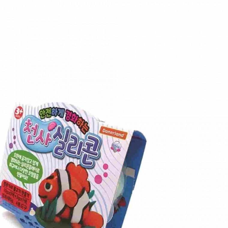 천사실리콘 흰동가리 만들기재료 공예점토 조형재료 실리콘반죽