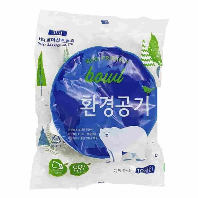 전자렌지 일회용 종이공기 GRS5 15cm 10매 덮밥용기 종이국그릇 종이접시 일회용용기 일회용그릇
