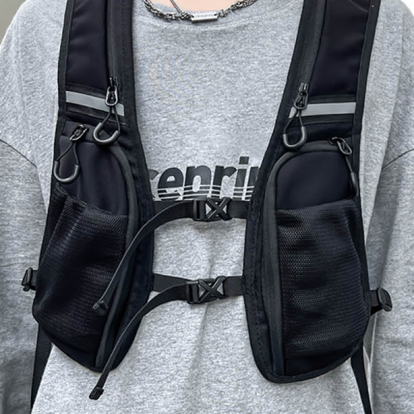 통기성 데일리 다용도 러닝 하이킹 양포켓 베스트