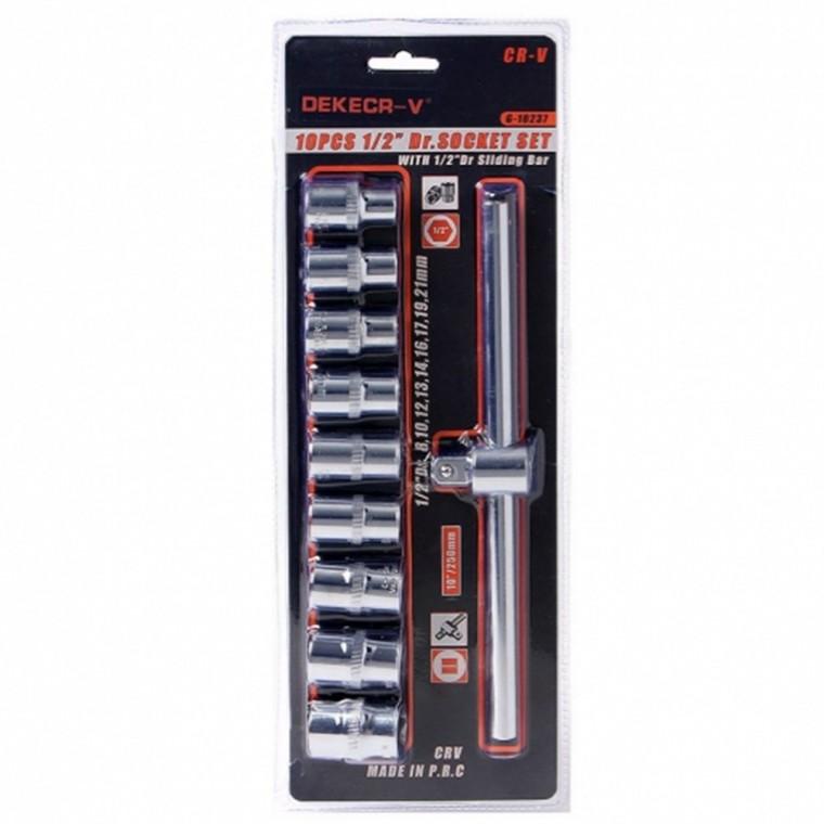 1/2형 복스알 슬라이딩 T핸들 세트 스탠다드 렌치소켓세트 임팩소켓세트