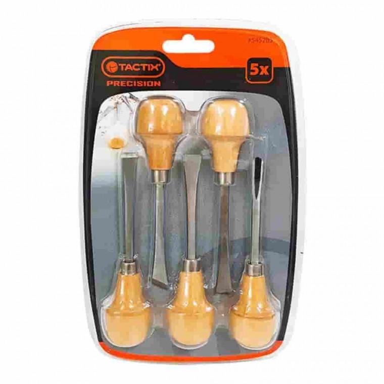 조각칼 5P세트 조각도구 목재공구 목공조각칼 목수공구 목공DIY