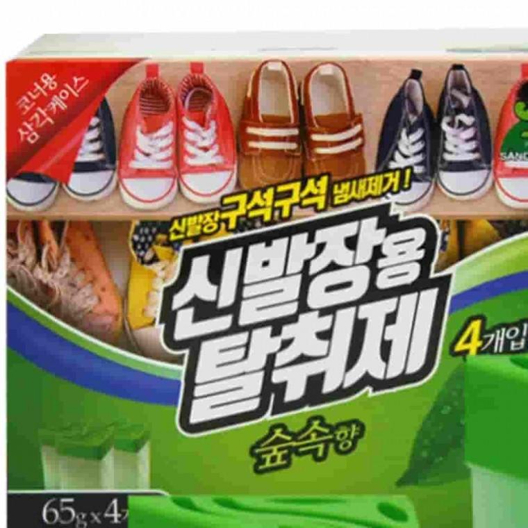 탈취제 4개입 숲속향 신발냄새제거 신발발냄새제거 발냄새제거제 신발냄새 신발발냄새