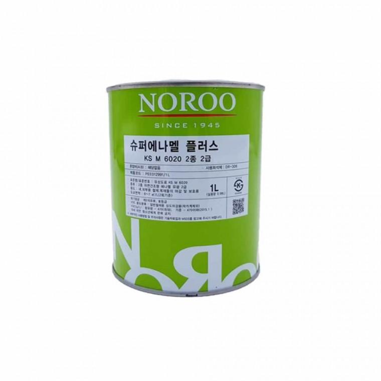 슈퍼에나멜 플러스 나무색 유광 1L 데크페인트 나무색페인트 난간보수