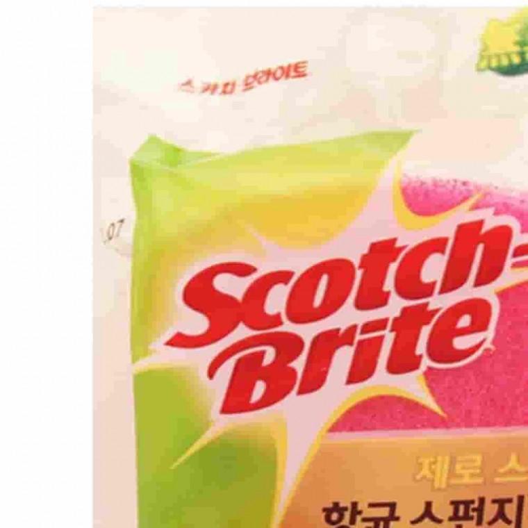 스크레치 항균스펀지수세미1P 씽크대수세미 식당수세미 주방수세미 청소수세미