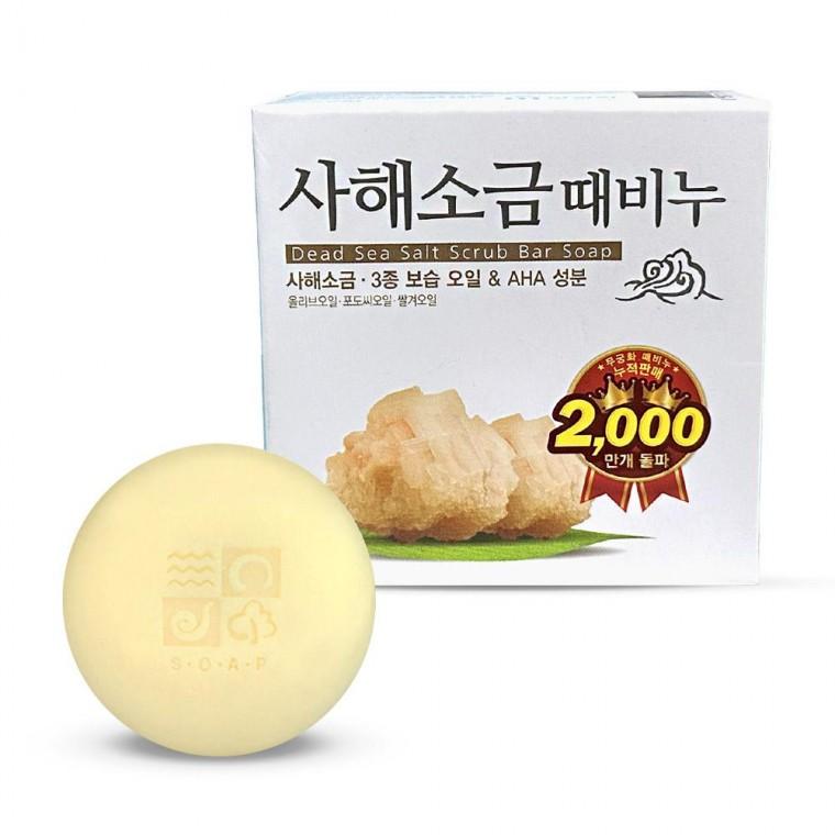 무궁화 사해소금 때비누 각질제거 비누 100g
