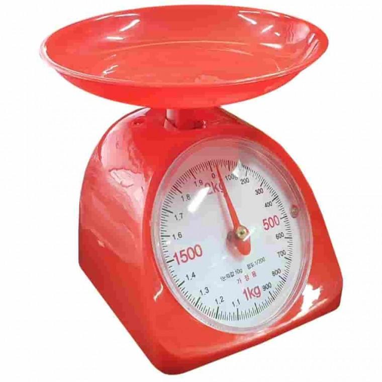 주방저울 2Kg 요리저울 기계식저울 아날로그저울 주방용저울 계량저울