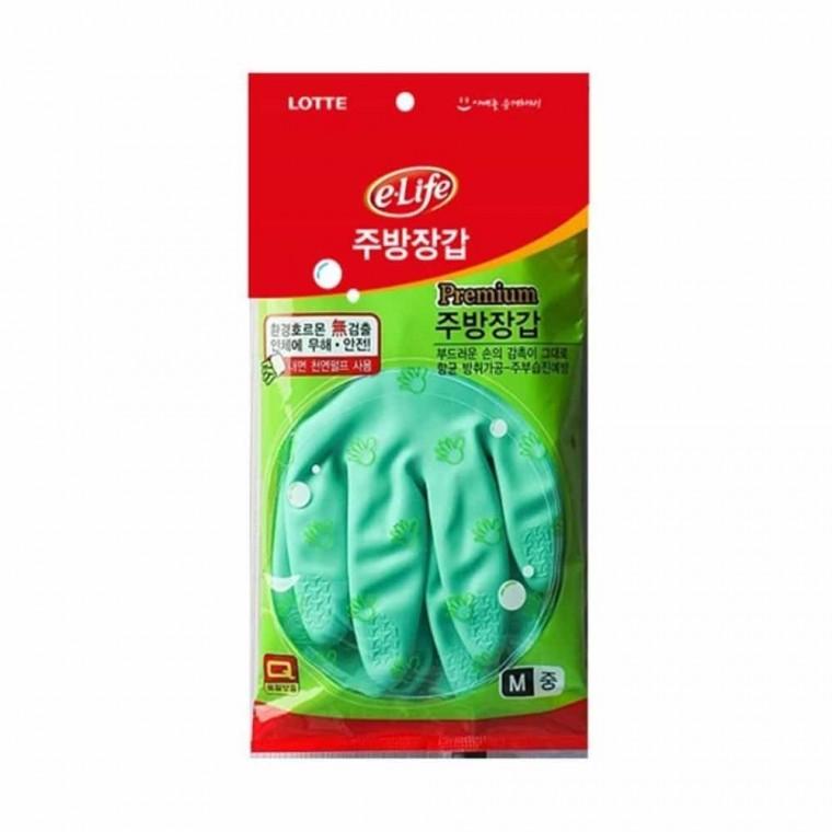 주방장갑 중형 그린 화장실청소 빨래 베란다청소