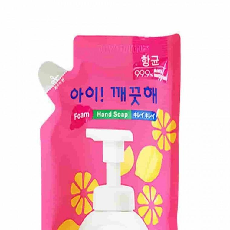 레몬향 리필 200ml 거품 핸드워시 핸드워시리필 보습핸드워시 버블핸드워시 촉촉한핸드워시 거품비누