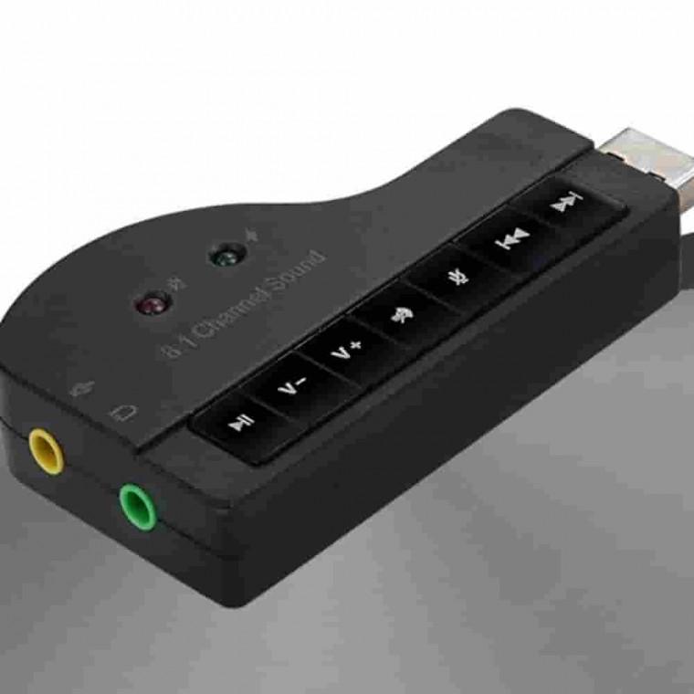 USB 사운드카드 8.1채널 오디오컨버터 데스크탑사운드카드 PC사운드카드 노트북사운드카드 스피커출력젠더
