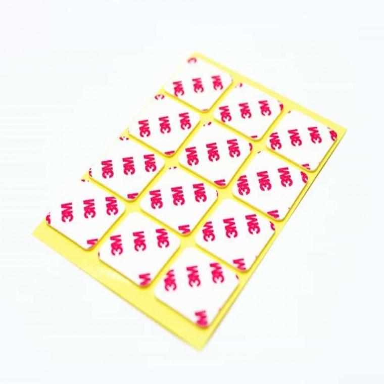 폼 양면테이프 25x25mm 12개입 3M초강력양면테이프 차량용양면테이프 판양면테이프
