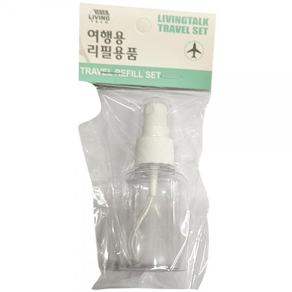 한 안개분사 펌프 여행용 리필용기 스프레이 50ml