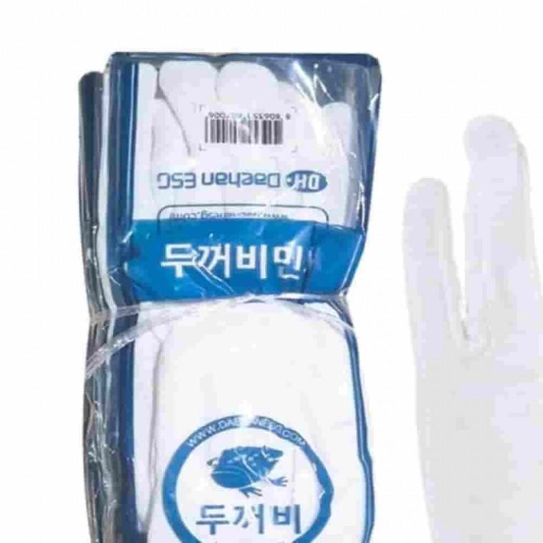민자 면장갑 10켤례 혼주장갑 운전용장갑 결혼식장갑 손가락장갑