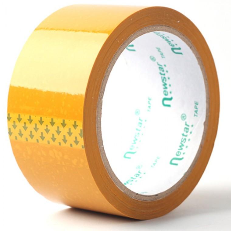 불투명 박스테이프 폭47mm 황색 45m opp테이프 포장테이프
