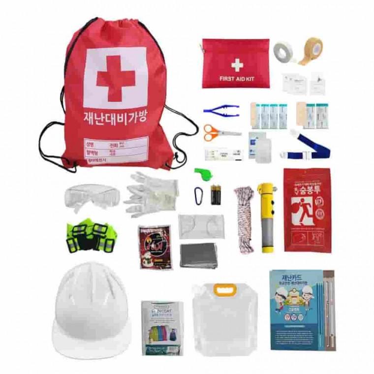 재난대비가방 28종 휴대용구급키트 재난가방 비상용키트 비상용품 재난대비용품