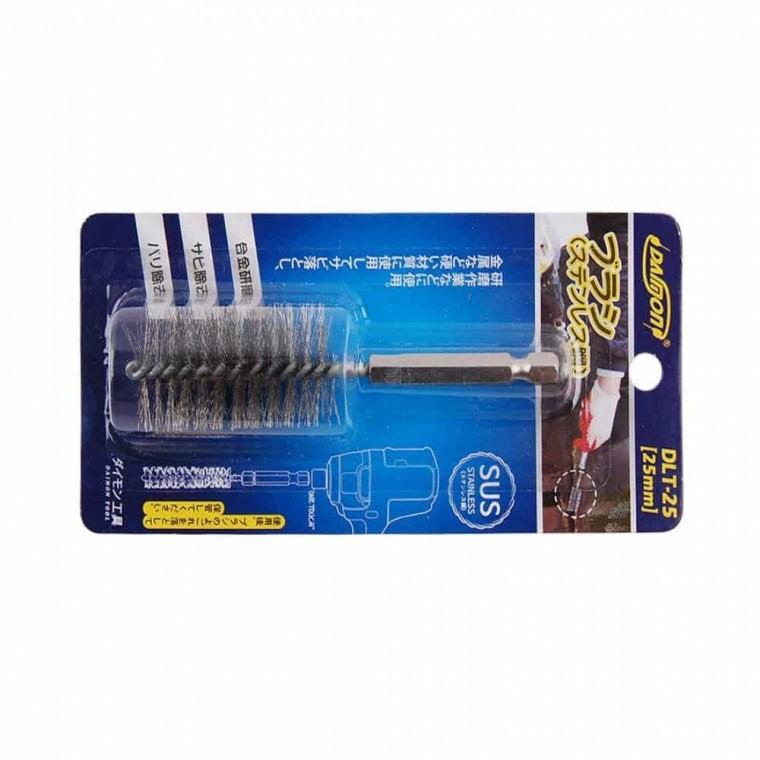 육각브러쉬 드릴용 스텐 16mm 산업용브러쉬 스텐브러쉬 철브러시