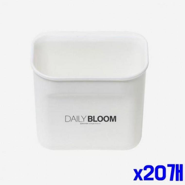 다용도 수납통 욕실수납 소 물빠짐 x20개 흡착식