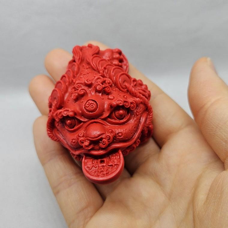 경면주사 삼족두꺼비 Red Box