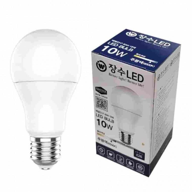LED 벌브 10W주광색 다마 전구교체 소켓전구 화장실전구 10W전구 E26전구