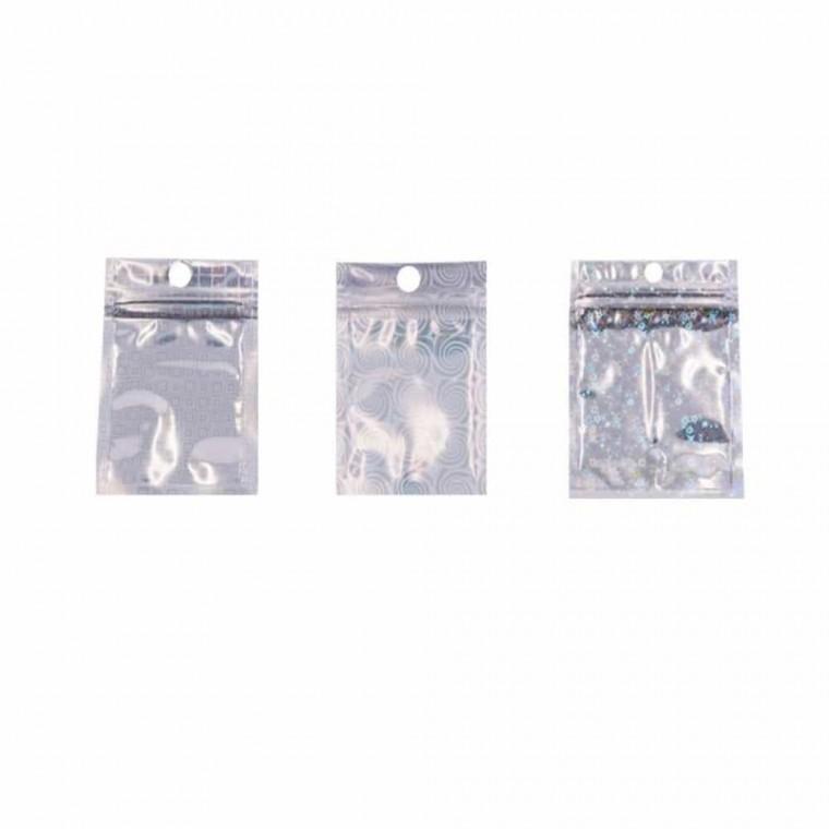 지퍼백 포장봉투 12x18cm 지퍼백파우치 악세사리포장봉투 포장용지퍼백