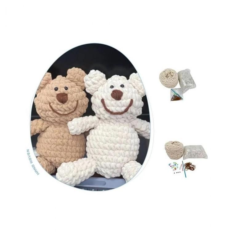 루미나D 만들기 키트 코바늘 손뜨개 인형 diy 패키지 곰돌이