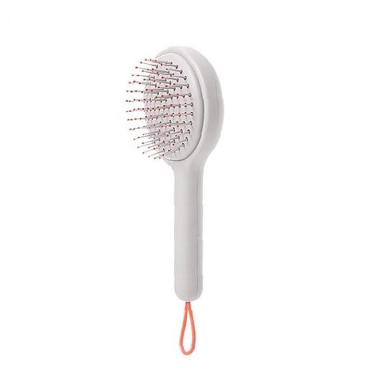 셀프케어 두피마사지 탄탄한 모발관리 헤어빗 원형에어브러시