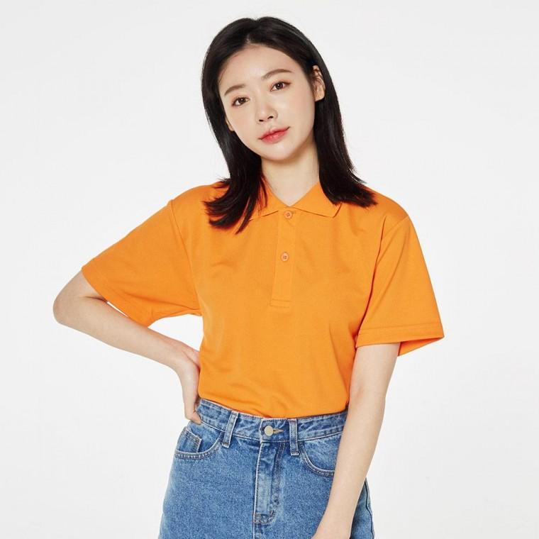 스하터 UV컷 드라이 반팔 카라티숙/단체티/티/ XS3XL SD220267 티숙 베이직 무지 루즈핏 오버핏 나시 티 여