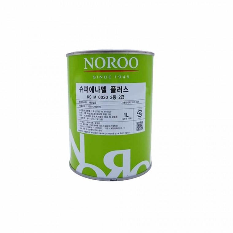 슈퍼에나멜 플러스 순청색 유광 1L 광택페인트 파란색페인트 철제페인트