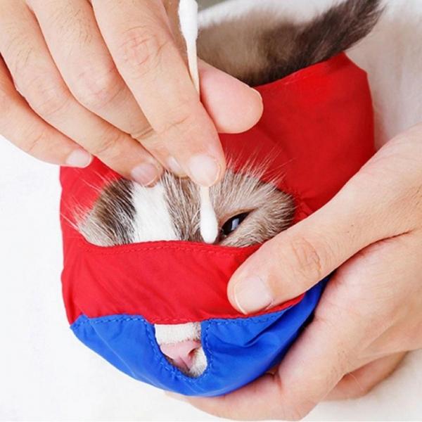 고양이머즐 입마개 캣마스크 목욕 여행 입커버 애완묘