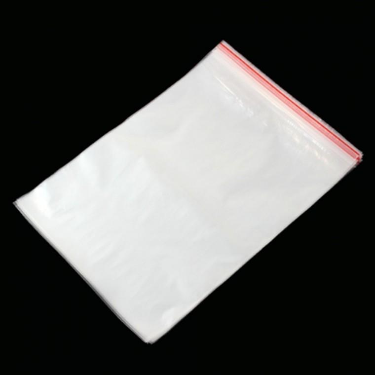 비닐 투명 지퍼백 100매 20x28cm 샘플봉투 비닐지퍼백
