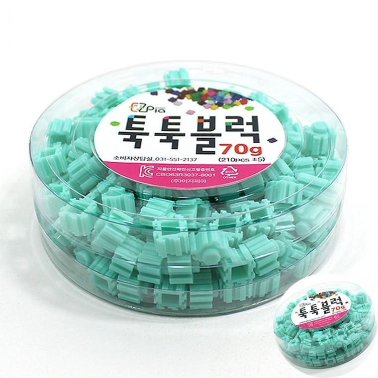 블럭 70g 민트 픽셀블럭 블록장난감 블럭장난감