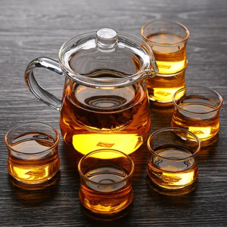 루이스 유리 차포트 450ml 홈카페용품 내열유리티포트