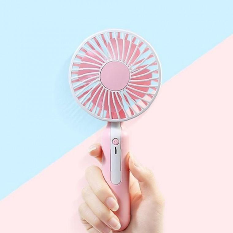 안전한 충전식 입체감 저소음 이동용 무선 선풍기 체리쥬빌레