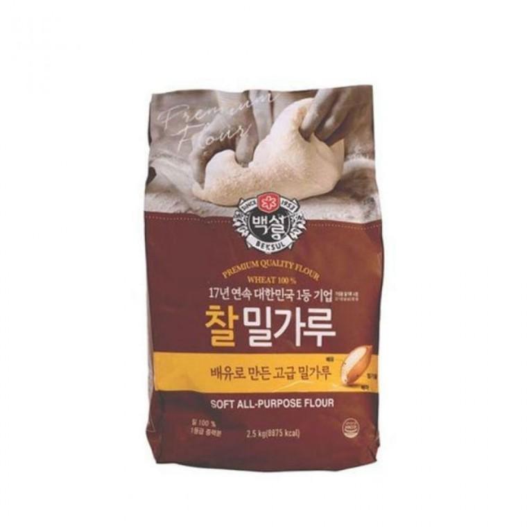 씨제이 찰밀가루 2.5KG
