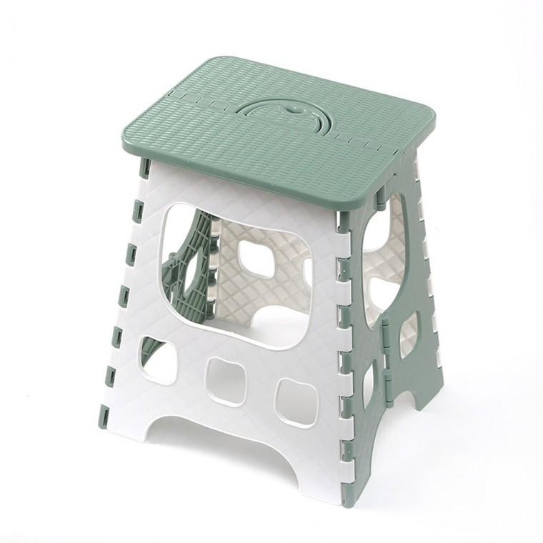 매직 간이 접이식 의자(33.5x27cm) (그린) 휴대접이식의자 휴대접이식스툴 휴대의자 휴대스툴