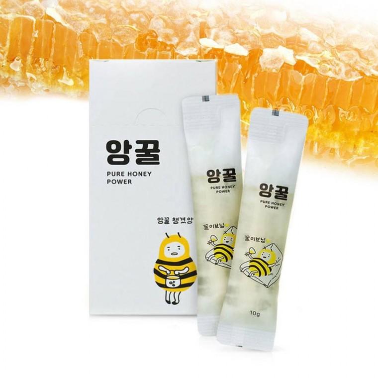 짜먹는꿀 휴대용 아카시아꿀 국내산 허니스틱