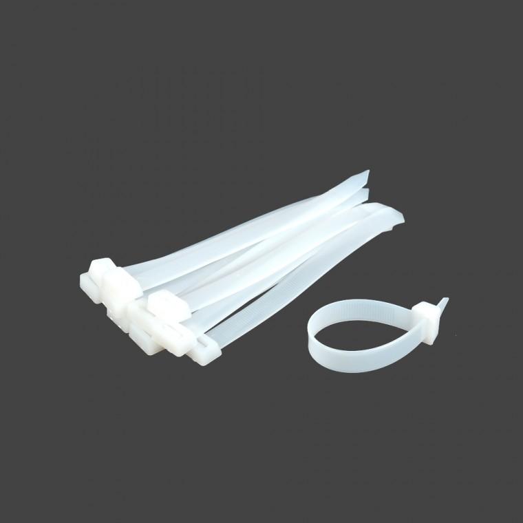 킴스팜팜 케이블타이 15x200mm 벌크 10개 전선 배선정리 케이블밴드 타이밴드