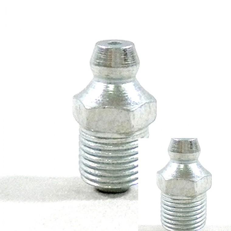 철그리스니플(ㅡ자) M8x1.0P / 1EA 배관부속품 구리스닛뿔 배관니플