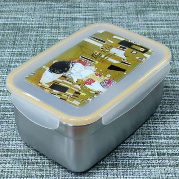 밀폐용기 정리 용기 반찬통 500ml 스텐 김치 냉장고
