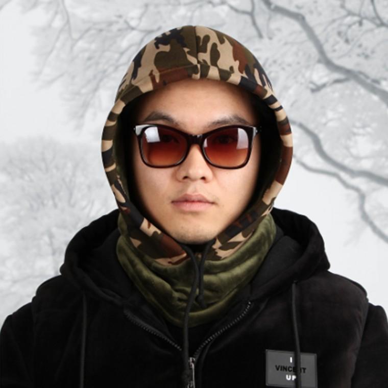 밀리터리 후드 넥워머 남성 방한마스크 방한바라클라바