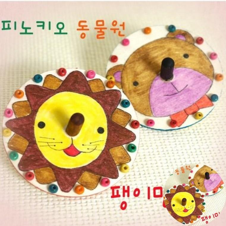동물원 팽이 10명용 체험키트 방과후공예 만들기키트