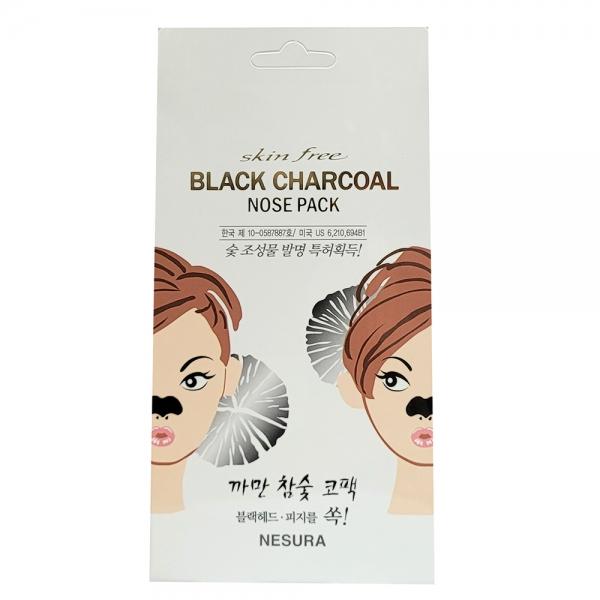 블랙헤드 피지흡착 모공정리 특허 국내산 참숯코팩 8P