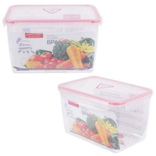국산 밀폐 용기 반찬통 냉동실 냉장고 정리 3800ml