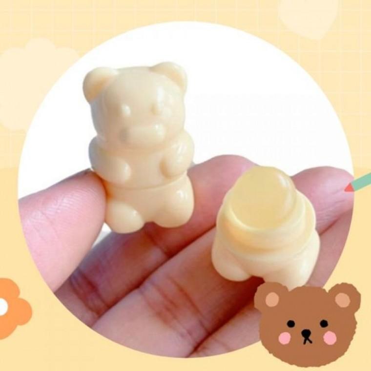 화장품 메이크업 브러쉬 휴대용 귀여운 립스틱 브러시 화장 미니 립 실리콘