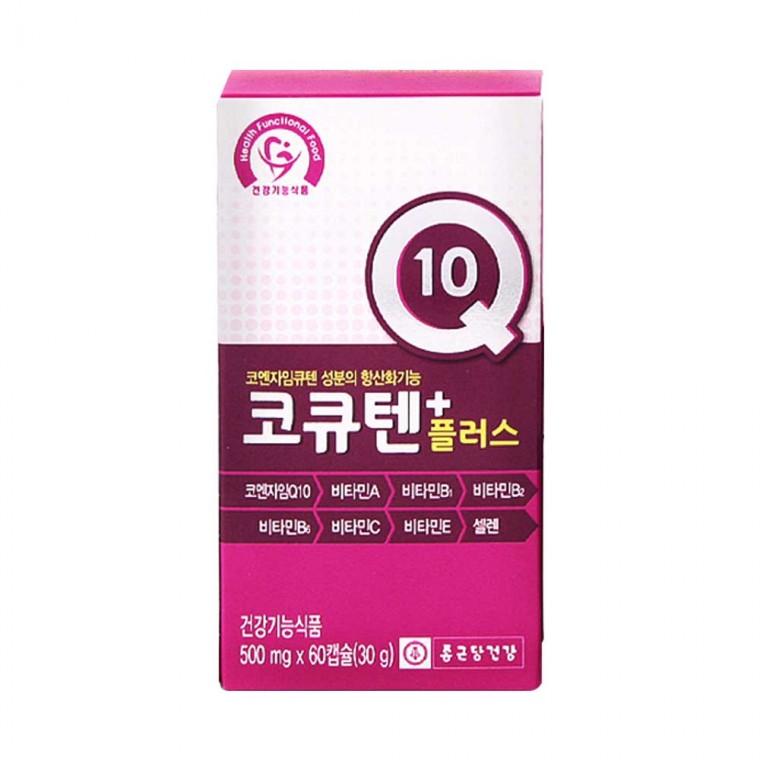 종근당건강 코큐텐 플러스 500mg x 60캡슐