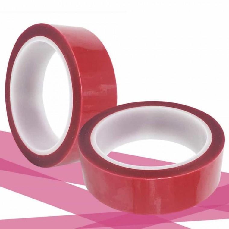 내열 실리콘 테이프 적색 0.06Tx30mm 보호용점착테이프 내열실리콘테이프 실리콘마스킹테이프