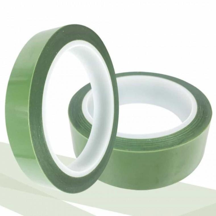 내열 실리콘 테이프 녹색 0.06Tx24mm 내열마스킹테이프 실리콘테이프 배선테이프