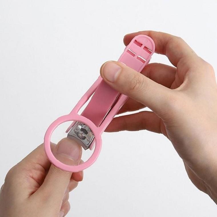 부모님 어르신 편안한 손발톱 튐방지 돋보기 위생손톱깎이2개