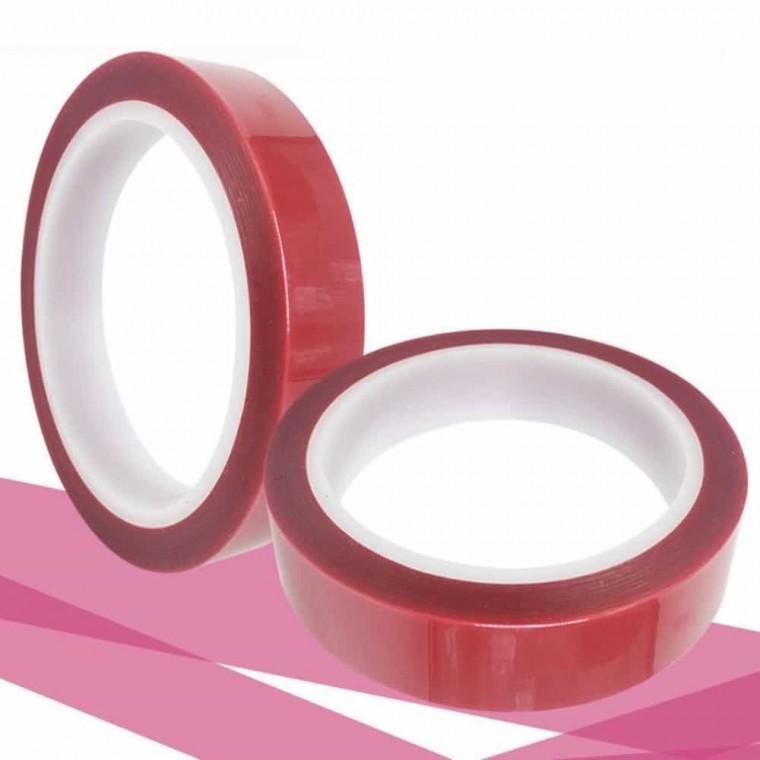 내열 실리콘 테이프 적색 0.06Tx20mm 단면테이프 특수테이프 필름테이프