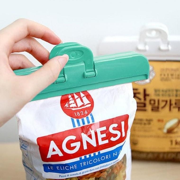 키친 비닐봉지 라운드 밀봉 2단 집게형형 집게 쿠킹집게형 2EA