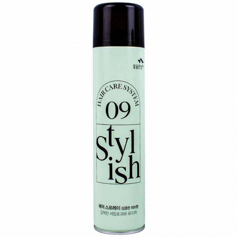 꽃을든남자 헤어 스프레이 300ml-상큼한허브향
